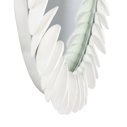Kalco Lighting Cocco Mirror, Matte White