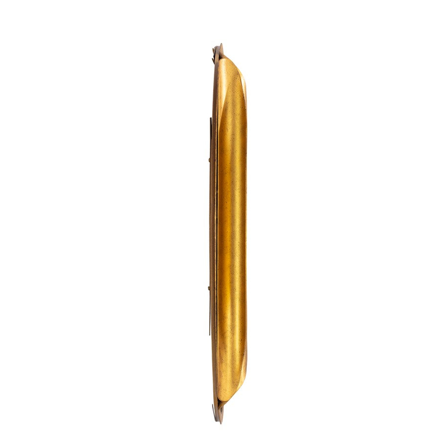 Kalco Lighting Divisio 1 Light Mirror, Oxidized Gold Leaf