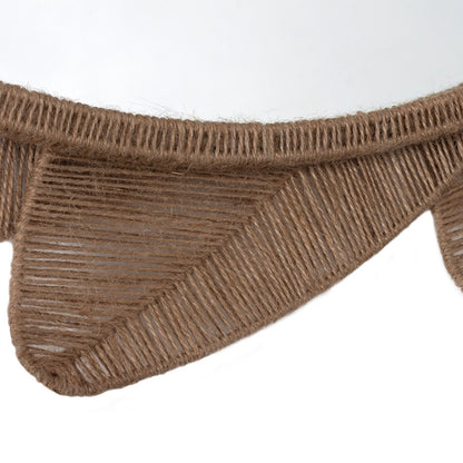 Kalco Lighting Foglie Mirror, Jute
