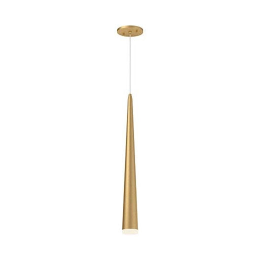 Kuzco Mina 24" LED Pendant, Brushed Gold/Acrylic Diffuser - 401215BG-LED