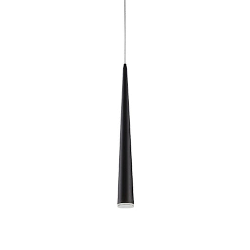 Kuzco Mina 24" LED Pendant, Black/Acrylic Diffuser - 401215BK-LED