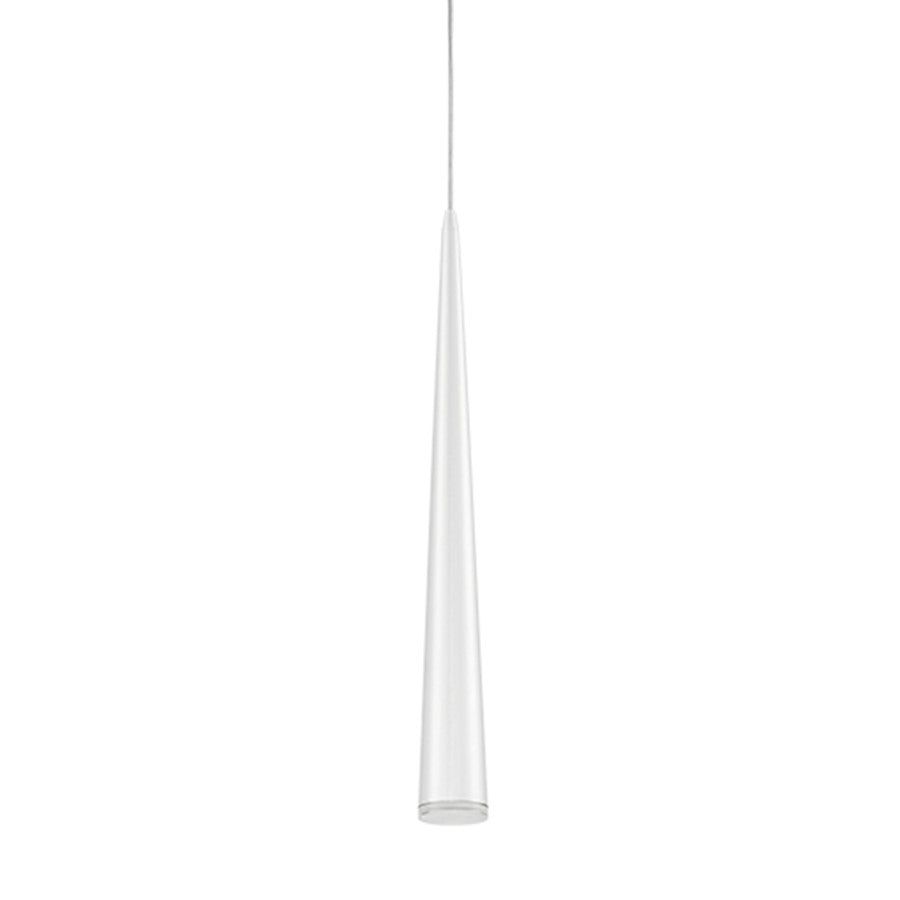 Kuzco Mina 24" LED Pendant, White/Acrylic Diffuser - 401215WH-LED