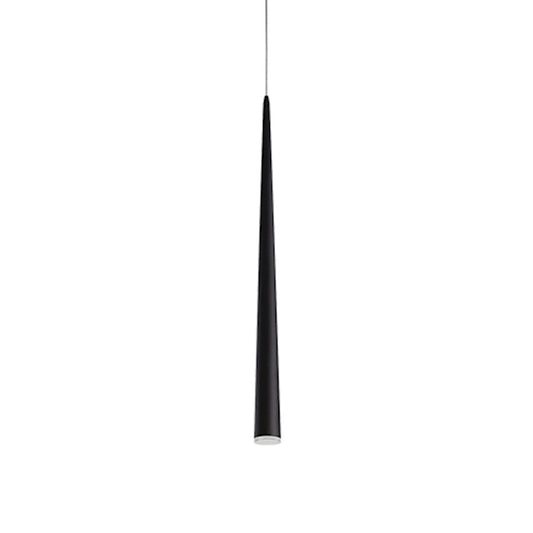 Kuzco Mina 36" LED Pendant, Black/Acrylic Diffuser - 401216BK-LED