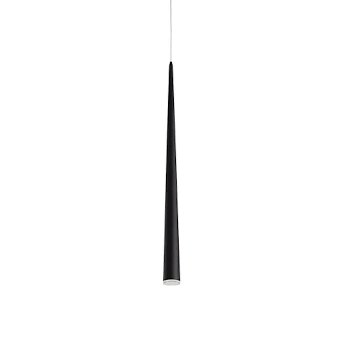 Kuzco Mina 36" LED Pendant, Black/Acrylic Diffuser - 401216BK-LED