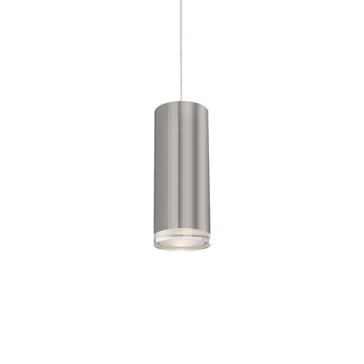 Kuzco Cameo 8" LED Pendant, Nickel/Frosted Acrylic Diffuser - 401431BN-LED