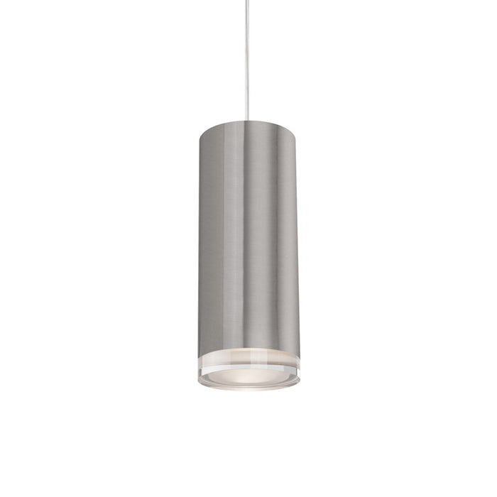 Kuzco Cameo 10" LED Pendant, Nickel/Frosted Acrylic Diffuser - 401432BN-LED