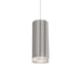 Kuzco Cameo 10" LED Pendant, Nickel/Frosted Acrylic Diffuser - 401432BN-LED
