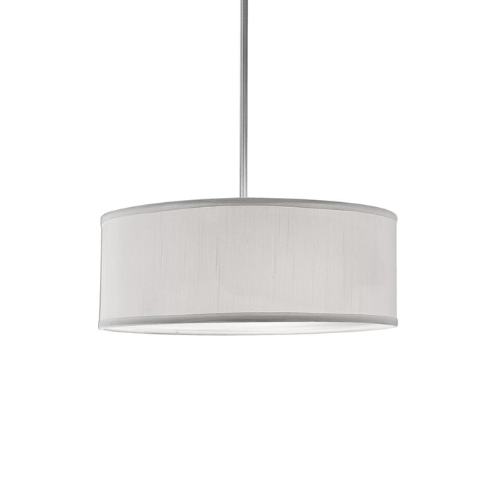 Kuzco Gregory 3 Light 15" Pendant, White/White Acrylic Diffuser - 41073W