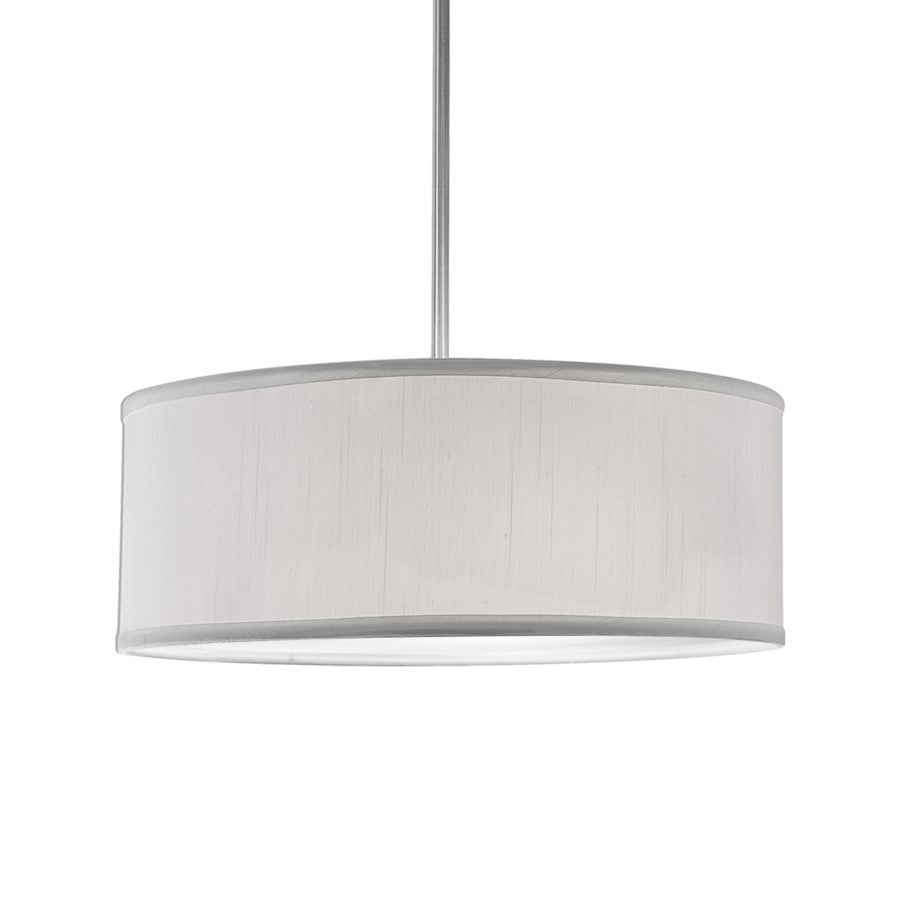 Kuzco Gregory 3 Light 20" Pendant, White/White Acrylic Diffuser - 41083W