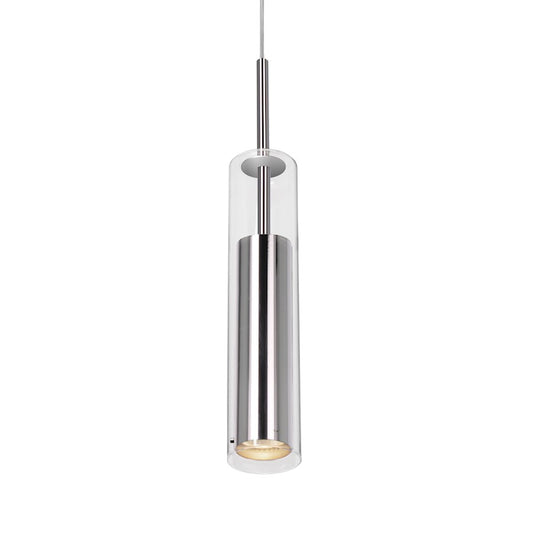 Kuzco Jarvis 1 Light 3" Pendant, Chrome/Clear - 41411-CH