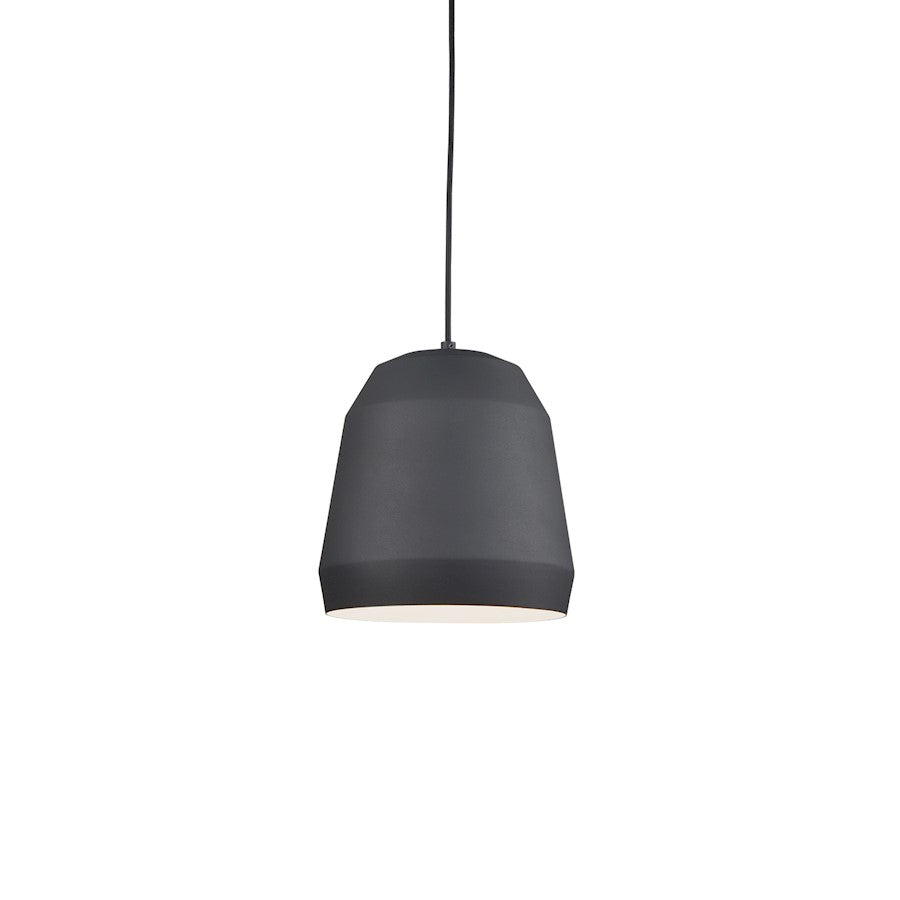 Kuzco Sedona 1 Light 16" Pendant, Black - 492116-BK