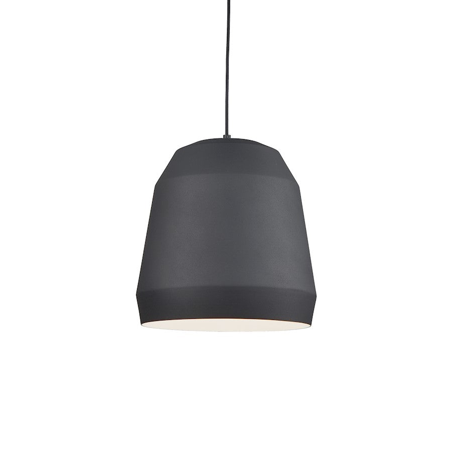 Kuzco Sedona 1 Light 22" Pendant, Black - 492122-BK