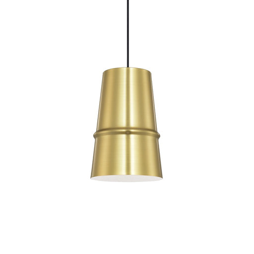 Kuzco Castor 1 Light 8" Pendant, Gold - 492208-GD