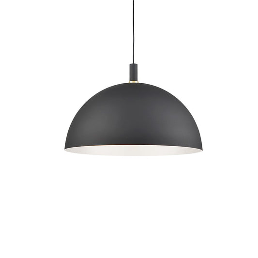 Kuzco Archibald 1 Light 32" Pendant, Black/Gold Detail - 492332-BK-GD