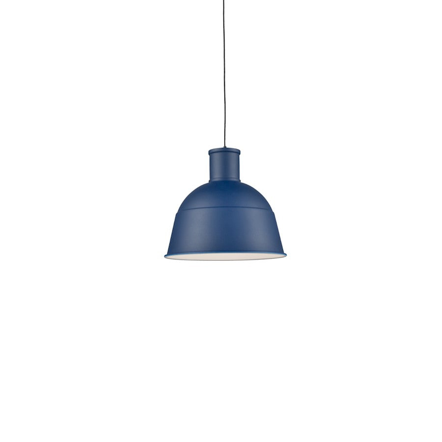 Kuzco Irving 1 Light 13" Pendant, Indigo Blue - 493513-IB