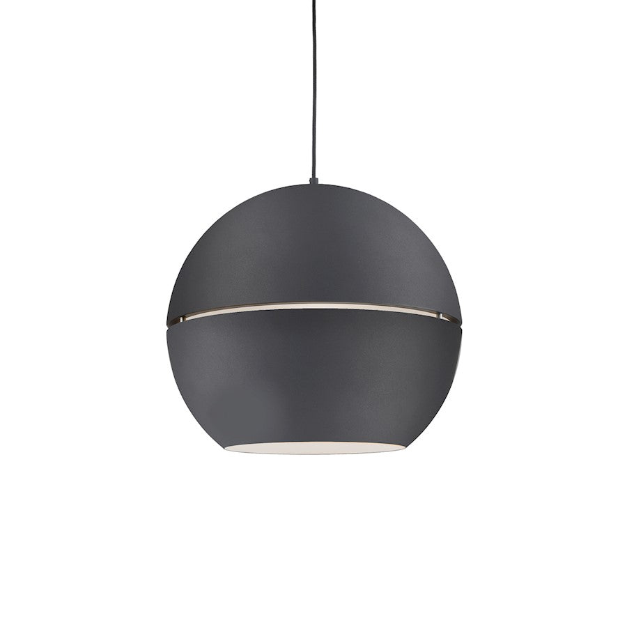 Kuzco Lucas 1 Light 24" Pendant, Black - 494024-BK