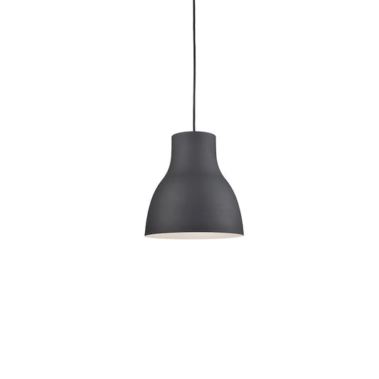 Kuzco Cradle 1 Light 13" Pendant, Black - 494213-BK