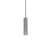 Kuzco Milca 1 Light 10" Pendant, Gray - 494502M-GY