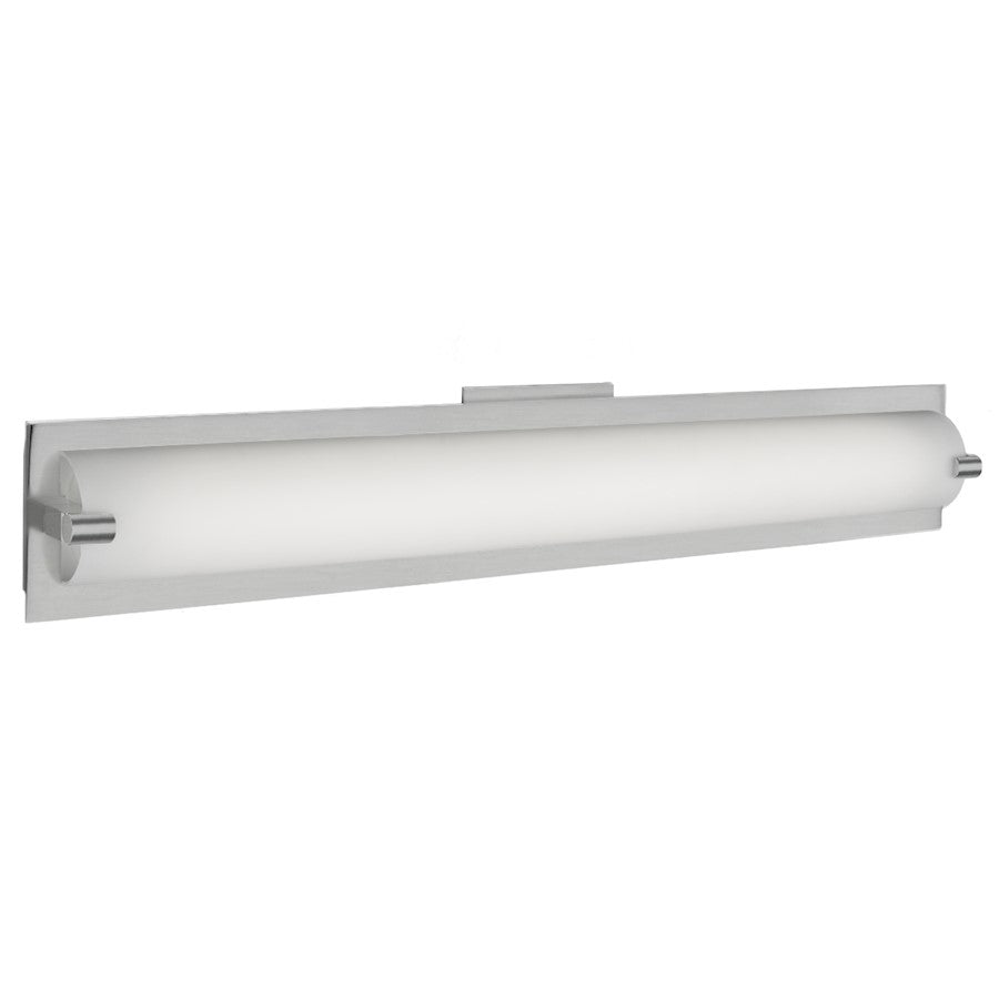 Kuzco Lighthouse 26" LED Vanity, Brushed Nickel/Opal - 601001BN-LED