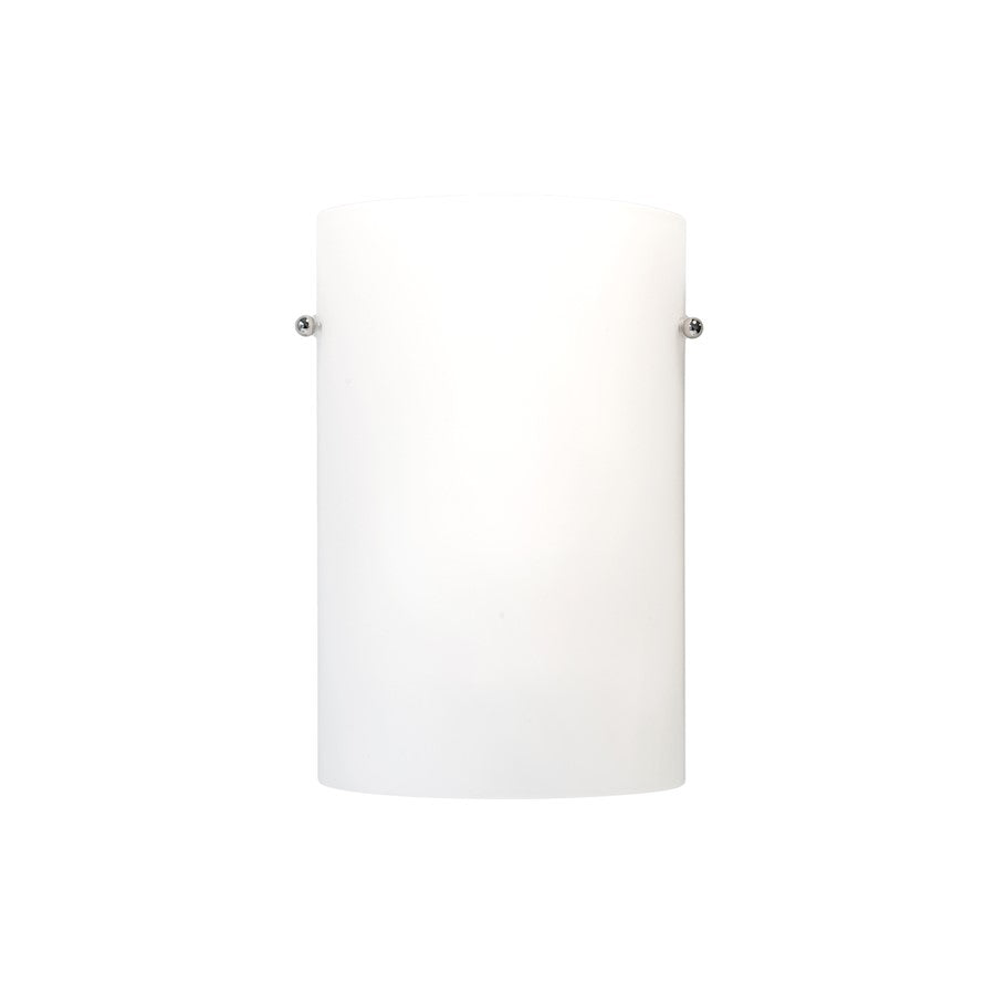 Kuzco Hudson 1 Light 13" Wall Sconce, Opal/Opal - 60331