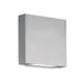 Kuzco Mica LED All Terior Wall Sconce, Brushed Nickel/Frosted - AT6606-BN
