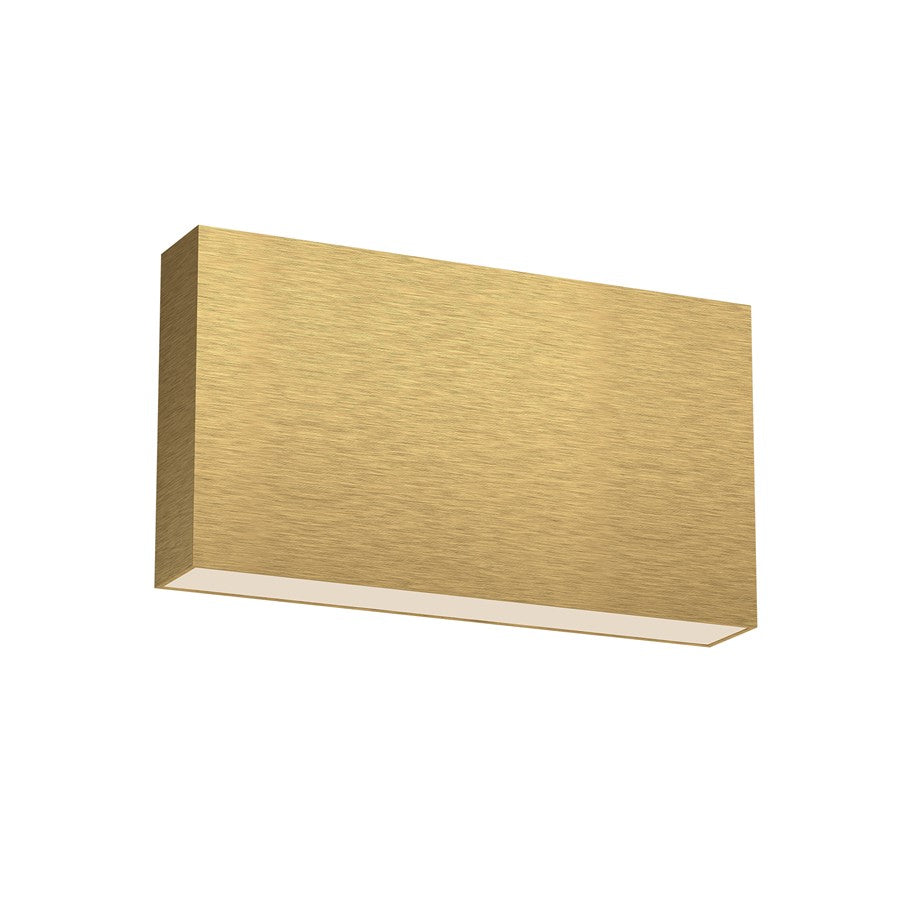 Kuzco Mica 10" LED Wall Sconce/13W, Brushed Gold - AT67010-BG-UNV