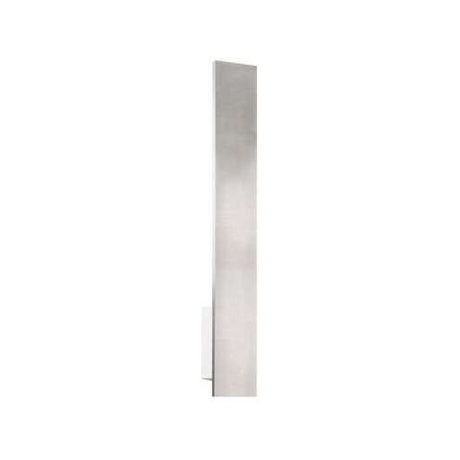 Kuzco Vesta 24" LED All Terior Wall Sconce, Brushed Nickel/Frosted - AT7924-BN