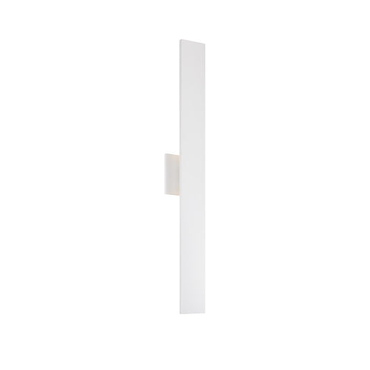 Kuzco Vesta 28" LED All Terior Wall Sconce, White/Frosted - AT7928-WH