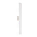 Kuzco Vesta 35" LED All Terior Wall Sconce, White/Frosted - AT7935-WH