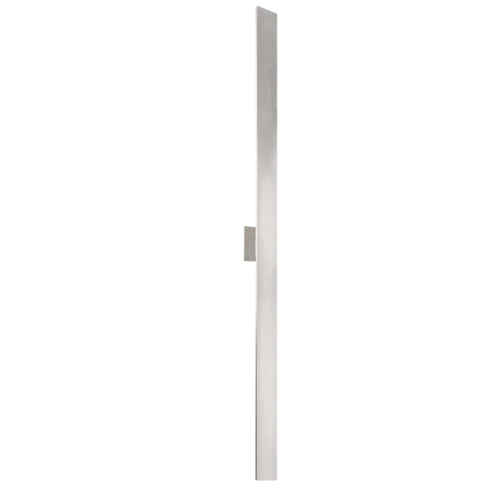 Kuzco Vesta 72" LED All Terior Wall Sconce, Brushed Nickel/Frosted - AT7972-BN