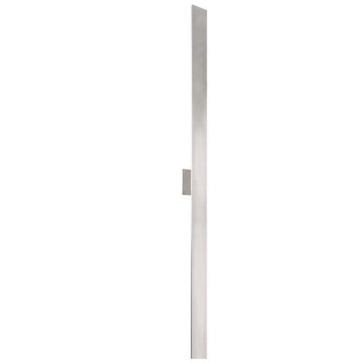 Kuzco Vesta 72" LED All Terior Wall Sconce, Brushed Nickel/Frosted - AT7972-BN