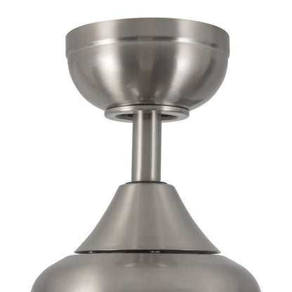 Haus Appeal Calloway 52in 3-Blade Ceiling Fan with LED Light | Brushed Nickel Steel | Model CF0716452BN-LKW