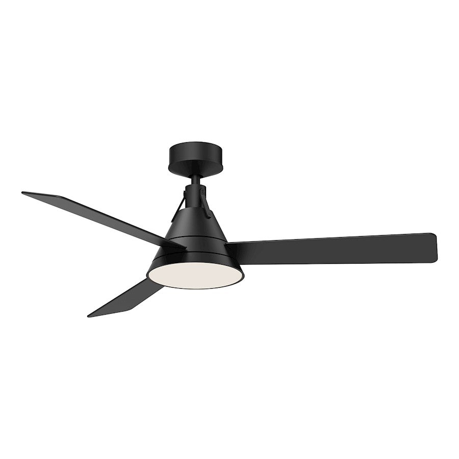 Mood Archer 54" LED Ceiling Fan, Matte Black - CF584054MB