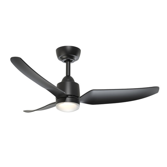 Kuzco Hugo 42" Ceiling Fan/Light Kit, Matte Black - CF72942-MB