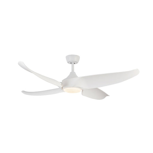 Kuzco Coronado 56" LED Ceiling Fan, White/Frosted Polymeric Lens - CF90955-WH