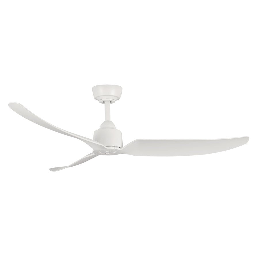 Kuzco Hugo 52" LED Exterior Ceiling Fan, Matte White - CF92952-WH