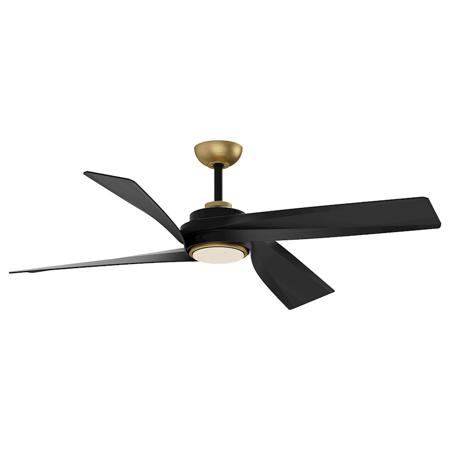 Kuzco Horizon 56" LED Ceiling Fan, Brushed Gold - CF96956-BG