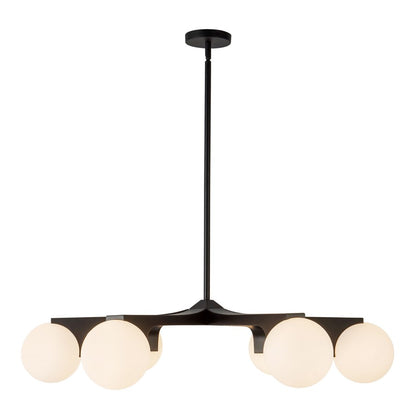 Kuzco Briar 37" Black Chandelier, Black