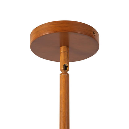 Kuzco Briar 37" Brown Chandelier, Teak