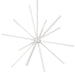 Kuzco Sirius Minor 32" LED Chandelier, White/White Acrylic Diffuser - CH14232-WH