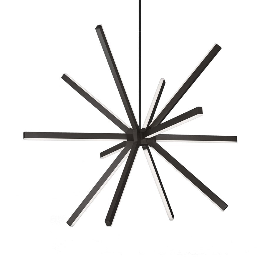 Kuzco Sirius 48" LED Chandelier, Black - CH14348-BK-UNV-010