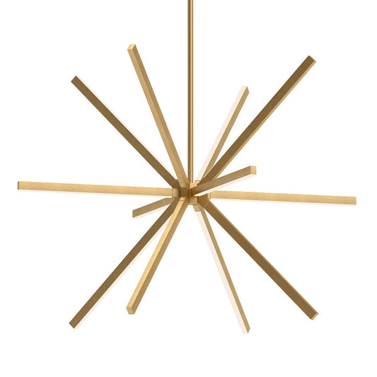 Kuzco Sirius 56" LED Chandelier, Brushed Gold - CH14356-BG-UNV