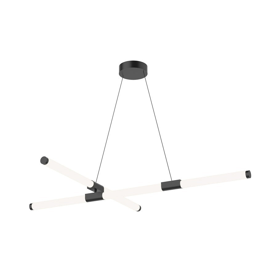 Kuzco Akari 48" LED Chandelier, Black