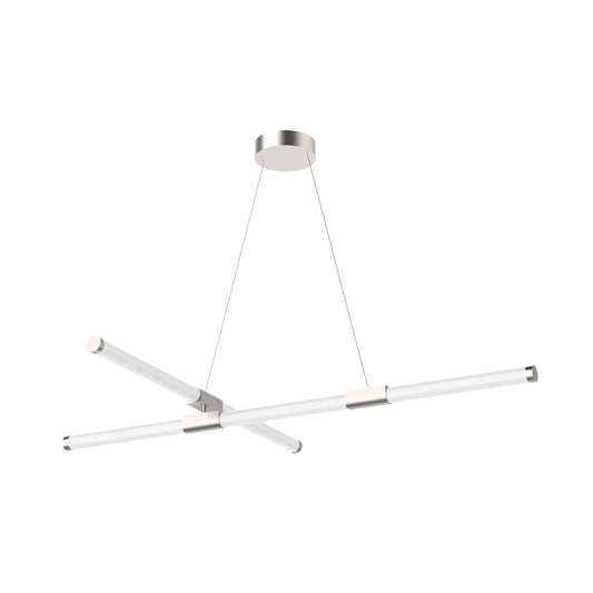 Kuzco Akari 48" LED Chandelier, Brushed Nickel - CH18548-BN-UNV-010