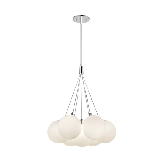 Kuzco Bolla 17" LED Chandelier, Opal/Opal - CH3117-OP