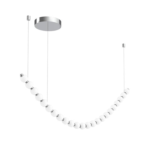 Alora Akoya 23 Head LED Chandelier, Chrome/Frosted PC - CH321506CH