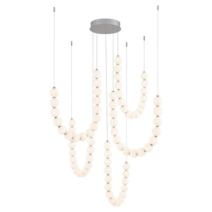 Kuzco Akoya 80 Lt Slvr Dim LED Chandelier, Chrome - CH321805CH