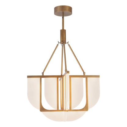 Kuzco Anders 24" Vintage Brass Dim LED Chand, Vintage Brass - CH336424VB-UNV