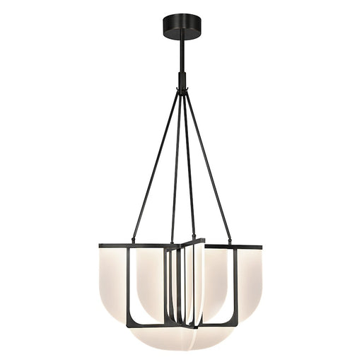 Alora Anders 30" LED Chandelier, Urban Bronze/Acrylic Guide - CH336830UB