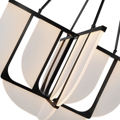 Kuzco Anders 30" LED Chandelier, Urban Bronze